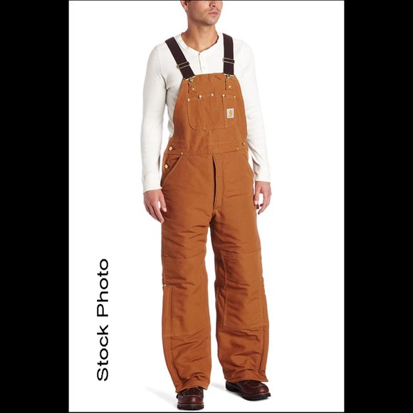SOLD Carhartt Bibs R02 size 42x30 - Picture 2 of 8